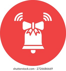 Ilustración de diseño de icono de Vector de campana