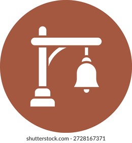 Glocke Vektor Symbol Design Illustration