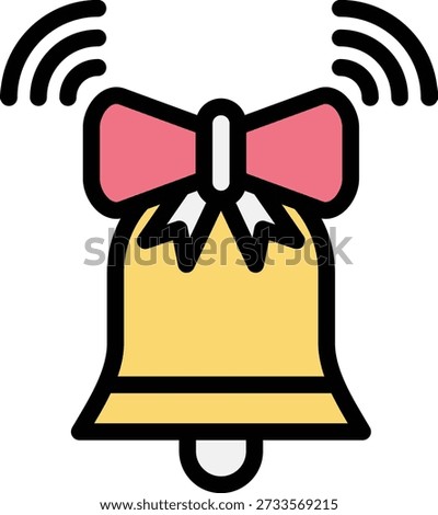 Bell Vector Icon Design Illustration
