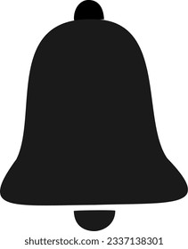 Bell vector icon illustration Replaceable vector design
