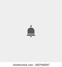 Bell vector icon illustration sign