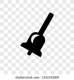 Bell vector icon isolated on transparent background, Bell transparency logo concept