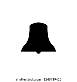 bell vector icon. bell sign on white background. bell icon for web and app
