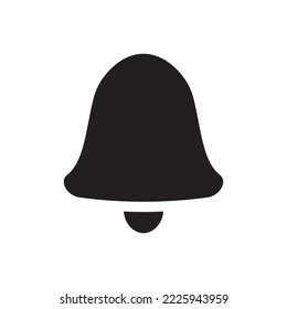 Bell vector icon. Toller icon. Campane vector flat sign design. EPS 10 isolated notification symbol pictogram.