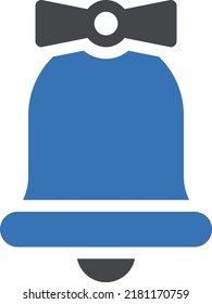 bell Vector illustration on a transparent background.Premium quality symbols.Glyphs vector icon for concept and graphic design.