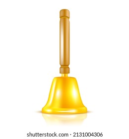 Bell vector illustration on white background