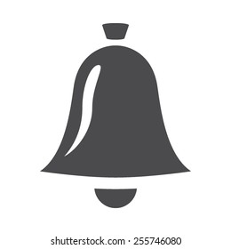 Bell vector image to be used in web applications, mobile applications and print media.