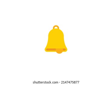 Bell Vector Aislado Emoticon. Icono de Bell