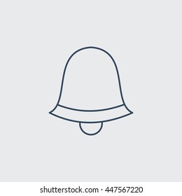 Bell Vector Line Icon. Eps.-10.