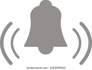 Bell vector on white isolated