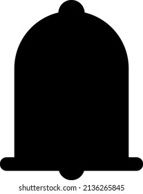 Glocken-Vektorsymbol