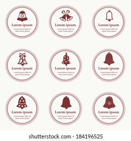 Bell vector simple single color icon. Vector. Illustration. Design.