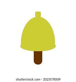 The bell vector with a white background. Can be used as decoration in design.