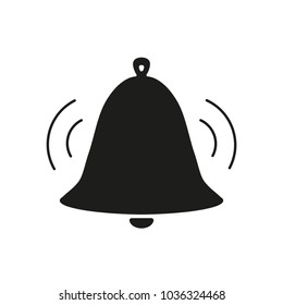 Bell voice black icon