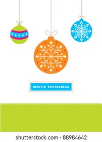 bell xmas card