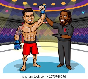 Bellator 198. April 28, 2018. Allstate Arena, Rosemont, Illinois, United States. Frank Mir Winner.