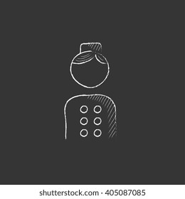 Bellboy. In Kreide gezeichnet Symbol.