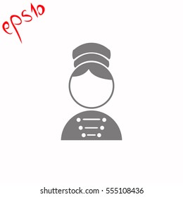 Bellboy grey icon.