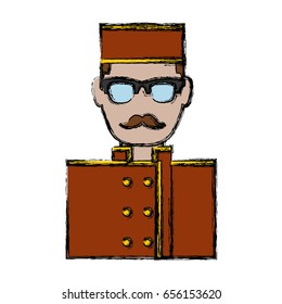 bellboy man icon