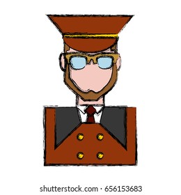 bellboy man icon