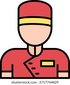 Bellboy New Creative Icon Design Vektor