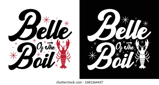 Belle Of The Boil Printable Vector Illustration