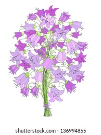 bellflower bouquet