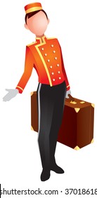 Bellhop, Also Bellboy Or Bellman, Is A Hotel Porter, Who Helps Patrons With Their Luggage While Checking In Or Out