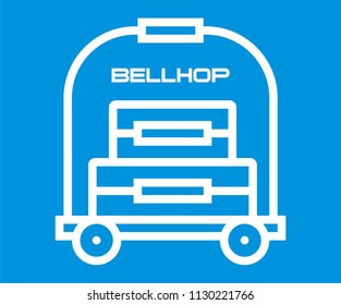 BELLHOP VECTOR ICON 