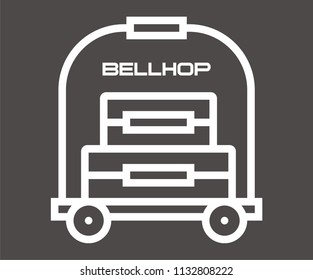 BELLHOP VECTOR ICON 