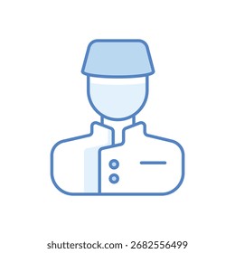 Ícone de vetor Bellhop Ícone de vetor conceito ilustração de stock