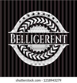Belligerent silver emblem