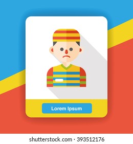 bellman occupation character flat icon