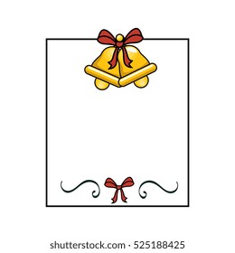 bells christmas decoration icon