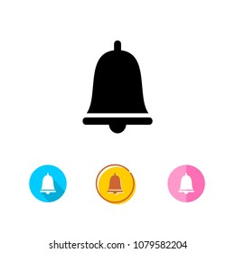 Bells Icon with 4 Style Vector Illustration