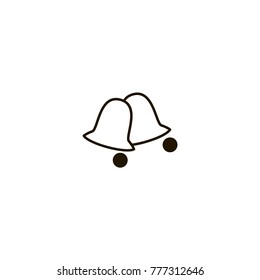bells icon. sign design