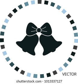 Bells icon, stock vector