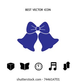 Bells icon, stock vector