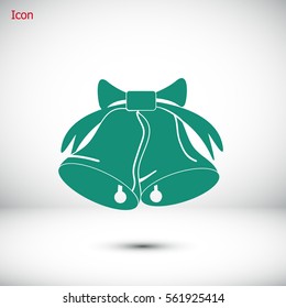 bells icon, vector best flat icon, EPS