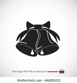 bells icon, vector best flat icon, EPS
