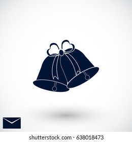 bells icon, Vector EPS 10 illustration style