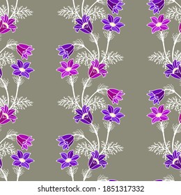 Bells seamless pattern. Vector stock illustration eps10.
