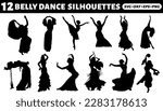 Belly Dance Silhouettes Bundle Silhouettes Bundle