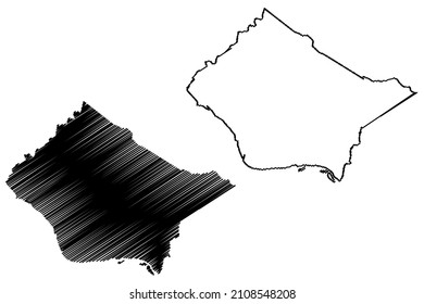 Mapa ilustrativo del vector del municipio de Belo Monte (estado de Alagoas, municipios de Brasil, República Federativa de Brasil), esbozo del mapa de Belo Monte