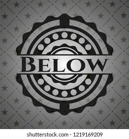 Below black badge