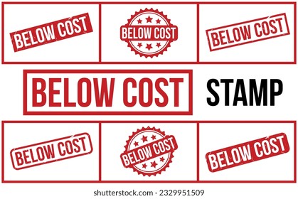 Below Cost rubber grunge stamp set vector