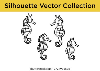 Debajo de cada encabezado hay un conjunto de ilustraciones de siluetas en blanco y negro que representan diferentes temas