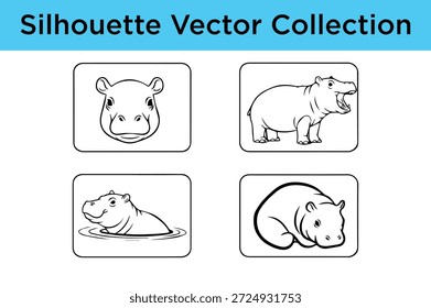 Debajo de cada encabezado hay un conjunto de ilustraciones de siluetas en blanco y negro que representan diferentes temas