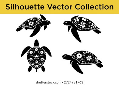 Debajo de cada encabezado hay un conjunto de ilustraciones de siluetas en blanco y negro que representan diferentes temas
