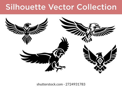 Debajo de cada encabezado hay un conjunto de ilustraciones de siluetas en blanco y negro que representan diferentes temas